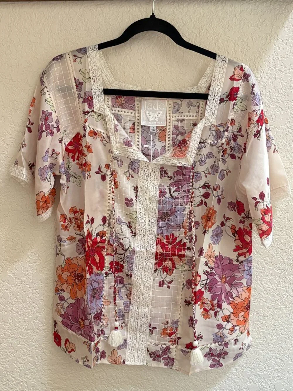 Johnny Was Sonia Lace Blouse, Size S, NWT - Picture 9 of 13